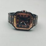ساعت مچی رسمی و کلاسیک مردانه کارتیر مدل 2081ترکیب مشکی و رزگلد - تصویر 4