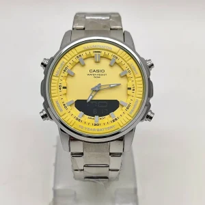 ساعت مچی مردانه کاسیو مدل World Time دو زمانه – کیفیت بالا، طراحی حرفه‌ای، انتخابی مطمئن
