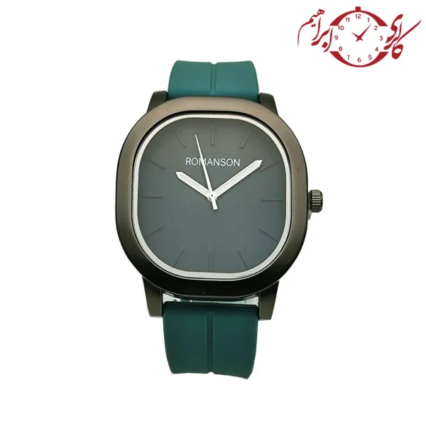 ساعت مچی مردانه رومانسون کلاسیک مدل مربعی مدرن - تصویر 5