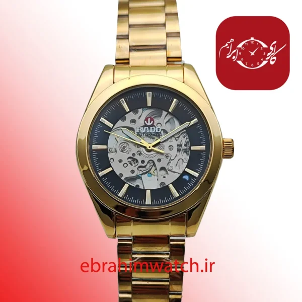 ساعت مچی اسکلتون و اتوماتیک مردانه رادو مدل 5301.1404