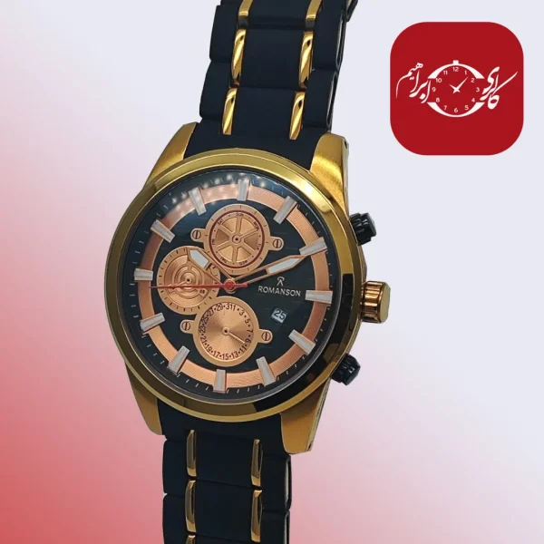 ساعت مچی لوکس مردانه رومانسون مدل LUXURY RO1104G